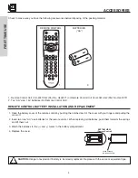 Preview for 4 page of Hitachi 50V525E - LCD Projection TV Operating Manual