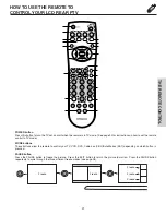 Preview for 21 page of Hitachi 50V525E - LCD Projection TV Operating Manual