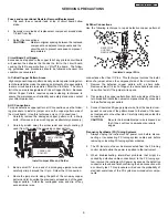 Preview for 6 page of Hitachi 50VF820 - 50" Rear Projection TV Service Manual