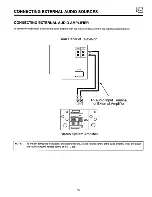 Preview for 15 page of Hitachi 52LDX99B - LCD Projection TV Operating Manual