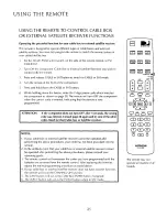 Preview for 25 page of Hitachi 61HDX98B User Manual