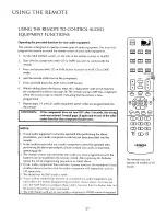 Preview for 27 page of Hitachi 61HDX98B User Manual