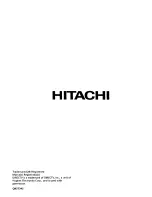 Preview for 96 page of Hitachi 61HDX98B User Manual