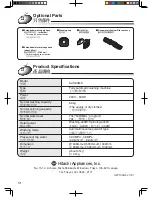 Preview for 56 page of Hitachi AJ-S80MX User Manual