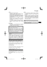 Preview for 81 page of Hitachi AW18DBL Handling Instructions Manual