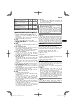 Preview for 103 page of Hitachi AW18DBL Handling Instructions Manual