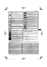 Preview for 133 page of Hitachi AW18DBL Handling Instructions Manual