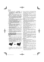 Preview for 154 page of Hitachi AW18DBL Handling Instructions Manual