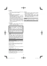 Preview for 172 page of Hitachi AW18DBL Handling Instructions Manual