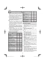 Preview for 182 page of Hitachi AW18DBL Handling Instructions Manual