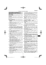 Preview for 187 page of Hitachi AW18DBL Handling Instructions Manual