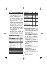 Preview for 194 page of Hitachi AW18DBL Handling Instructions Manual