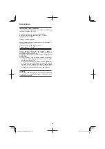 Preview for 206 page of Hitachi AW18DBL Handling Instructions Manual