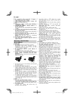 Preview for 246 page of Hitachi AW18DBL Handling Instructions Manual