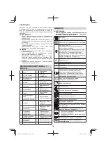 Preview for 260 page of Hitachi AW18DBL Handling Instructions Manual