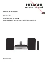 Preview for 23 page of Hitachi AXM8410C Instruction Manual