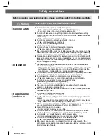 Preview for 4 page of Hitachi BD-W75SAE Operating & Installation Instructions Manual