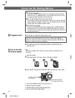 Preview for 12 page of Hitachi BD-W75SAE Operating & Installation Instructions Manual