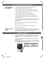 Preview for 28 page of Hitachi BD-W75SAE Operating & Installation Instructions Manual