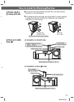 Preview for 23 page of Hitachi BD-W85SAE Operating & Installation Instructions Manual