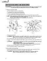 Preview for 20 page of Hitachi C 10FC2 Instruction Manual And Safety Instructions