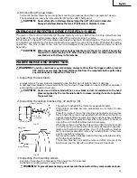 Preview for 21 page of Hitachi C 10FCD Instruction Manual