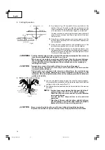 Preview for 18 page of Hitachi C 12FDH Safety Instructions And Instruction Manual