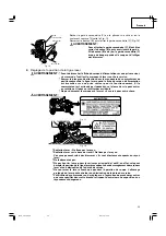 Preview for 39 page of Hitachi C 12FDH Safety Instructions And Instruction Manual