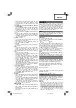 Preview for 17 page of Hitachi C 18DL Handling Instructions Manual