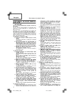 Preview for 28 page of Hitachi C 18DL Handling Instructions Manual