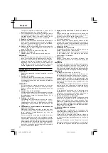 Preview for 36 page of Hitachi C 18DL Handling Instructions Manual