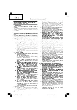 Preview for 38 page of Hitachi C 18DL Handling Instructions Manual