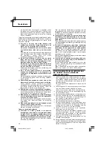 Preview for 50 page of Hitachi C 18DL Handling Instructions Manual