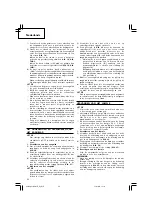 Preview for 56 page of Hitachi C 18DL Handling Instructions Manual