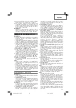 Preview for 67 page of Hitachi C 18DL Handling Instructions Manual