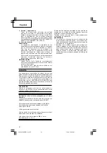 Preview for 68 page of Hitachi C 18DL Handling Instructions Manual