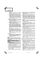 Preview for 70 page of Hitachi C 18DL Handling Instructions Manual