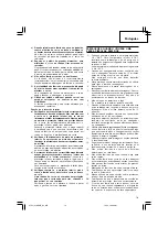 Preview for 71 page of Hitachi C 18DL Handling Instructions Manual