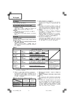 Preview for 74 page of Hitachi C 18DL Handling Instructions Manual