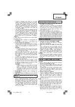 Preview for 75 page of Hitachi C 18DL Handling Instructions Manual