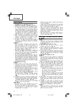 Preview for 76 page of Hitachi C 18DL Handling Instructions Manual