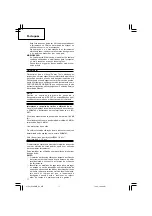 Preview for 78 page of Hitachi C 18DL Handling Instructions Manual