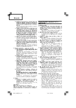 Preview for 80 page of Hitachi C 18DL Handling Instructions Manual