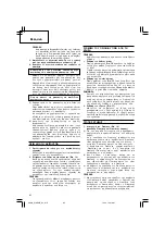 Preview for 86 page of Hitachi C 18DL Handling Instructions Manual