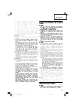 Preview for 87 page of Hitachi C 18DL Handling Instructions Manual