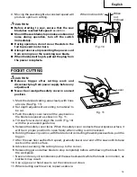 Preview for 15 page of Hitachi C 7BD Instruction Manual And Safety Instructions