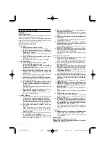 Preview for 10 page of Hitachi C 7MFA Handling Instructions Manual