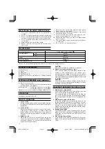 Preview for 12 page of Hitachi C 7MFA Handling Instructions Manual