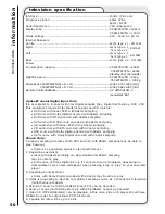 Preview for 50 page of Hitachi C43WP910TN User Manual