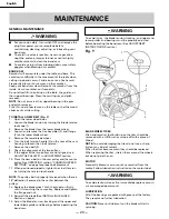 Preview for 20 page of Hitachi CB 13F Instruction Manual And Safety Instructions